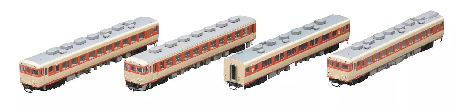 TOMIX N Gauge Kiha58 Series Express Yufu Набор из 4 вагонов 98283 Железнодорожная модель дизельного вагона