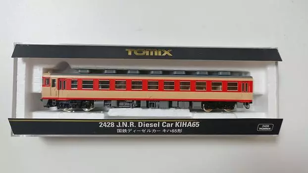 TOMIX N Gauge Kiha65 8414 Железнодорожная модель дизельного вагона