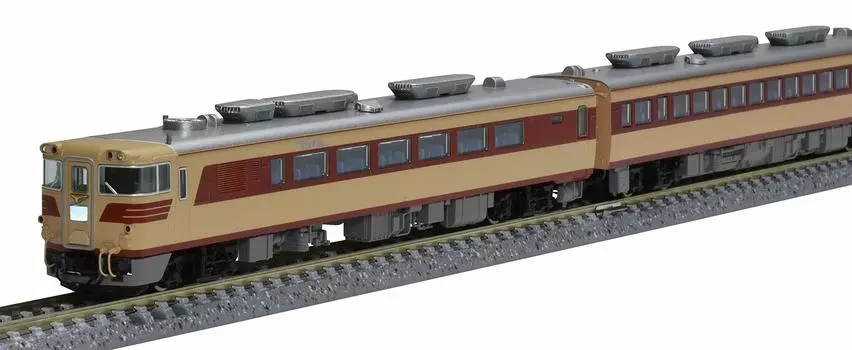 TOMIX N Gauge Kiha 82 Series Limited Express Diesel Car Basic Set 4 Cars 98367 Железнодорожная модель дизельного вагона Nichirin/Oyodo зелёный