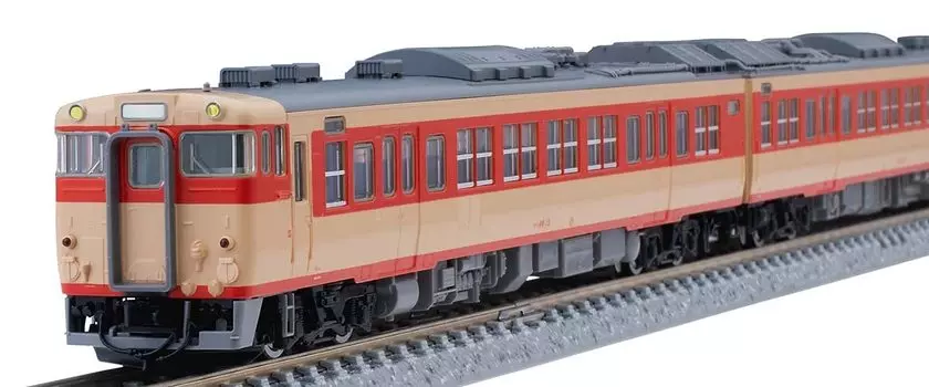 TOMIX N Gauge Kiha Diesel Car Enhanced Cooling Function Set 4 Cars 98417 Железнодорожная модель дизельного вагона 66/67