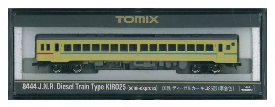 TOMIX N gauge km 25 color 8444 railway model diesel car semi-express