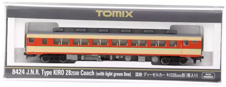 TOMIX N gauge km obi 8424 railway model diesel car 28-2500
