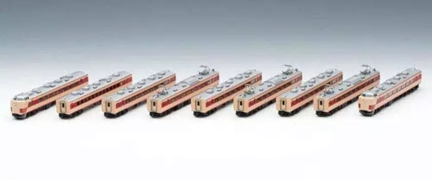 TOMIX N gauge limited 183 0 series limited express train set 9 cars 98975 railway model train first order limited (продукция производителя) серый
