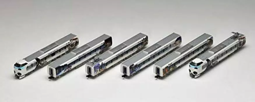 TOMIX N Gauge Limited 287 Series Limited Express Train Panda Kuroshio Smile Adventure Train 6 Cars 98987 Railway Model Train (Manufacturer s First