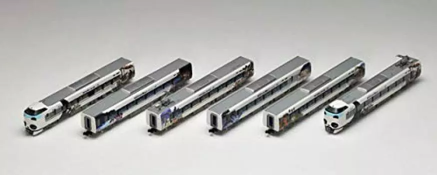 TOMIX N Gauge Limited 287 Series Limited Express Train Panda Kuroshio Smile Adventure Train 6 Cars 98987 Railway Model Train First Order Limited / белый
