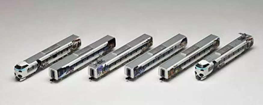 TOMIX N Gauge Limited 287 Series Limited Express Train Panda Kuroshio Smile Adventure Train 6 Cars 98987 Railway Model Train First Order Limited / белый
