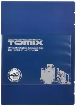 TOMIX N Gauge Limited Автомобильный чемодан на 6 вагонов Классический дизайн 6201 Принадлежности для моделей железных дорог