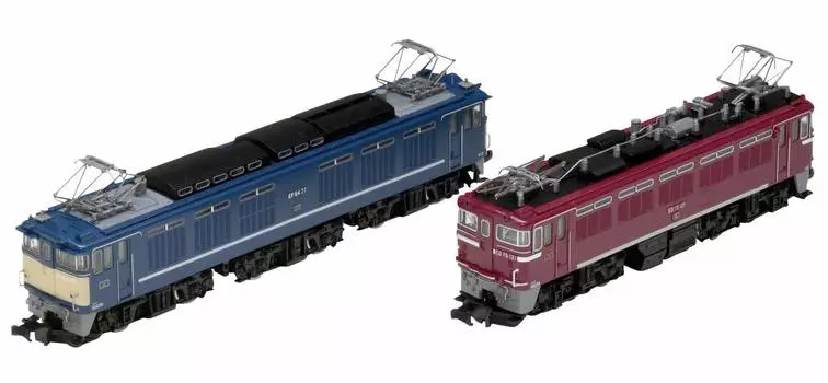 TOMIX N Gauge Limited EF64 77 ED75 121 Painting Set 2 Cars 97913 Railway Model Electric Locomotive No. / No.