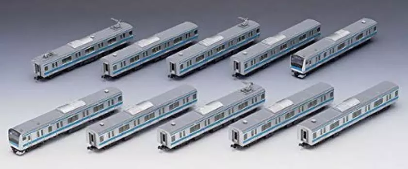 TOMIX N Gauge Limited JR E233 1000 Series Commuter Train Keihin Tohoku Line 131 Formation Set 10 Cars 97909 Железнодорожная модель поезда