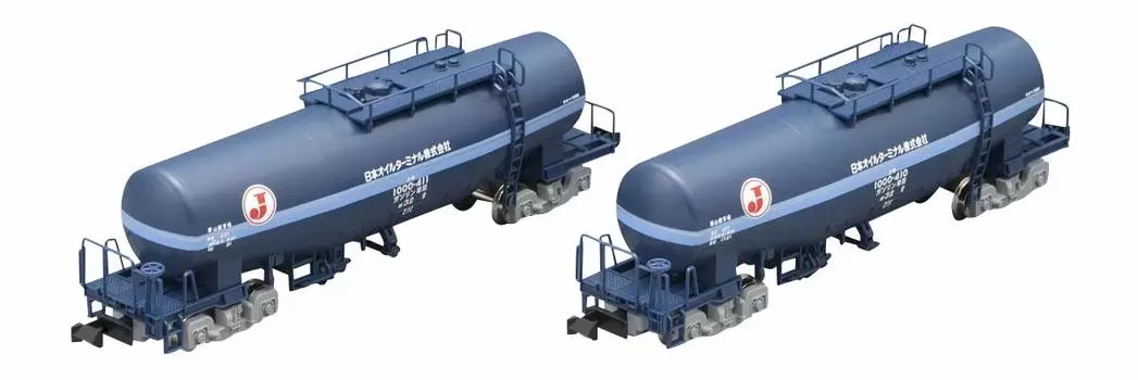 TOMIX N Gauge Limited Taki 1000 Type Japan Oil Terminal C Set 2 Cars 97905 Железнодорожная модель грузового вагона синий