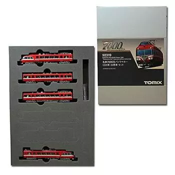 TOMIX N Gauge Meitetsu 7000 Series Panoramic Car 2nd Car White Belt Car Set 92319 Модель Железнодорожного Поезда