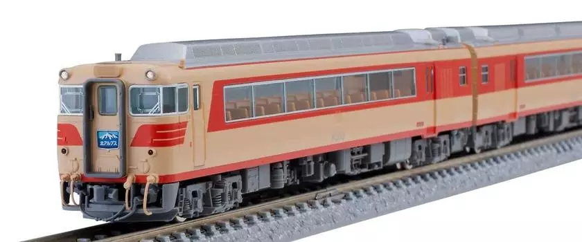 TOMIX N Gauge Meitetsu Kiha 8200 Series Northern Alps Set 98446 Модель железнодорожной дизельной машины