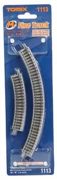 TOMIX N gauge mini curve rail C177 F 2 each 1113 Railway model supplies 30°60°
