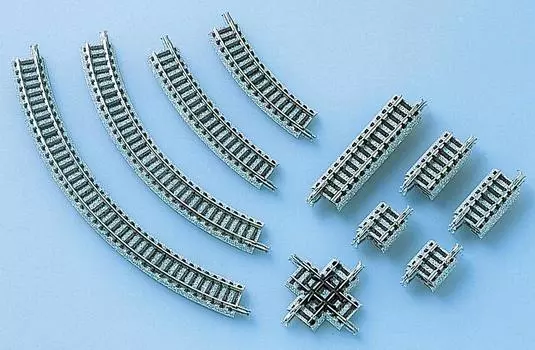 TOMIX N gauge mini rail set cross set MX pattern 91083 railway model rail set