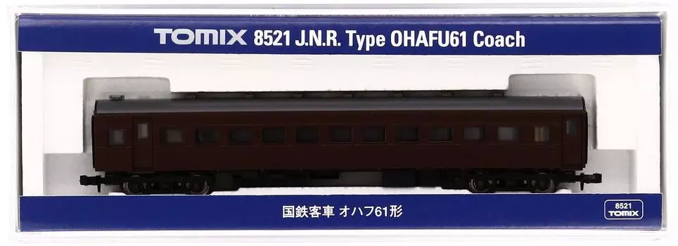TOMIX N Gauge Ohafu 61 8521 Railway Model Passenger Car