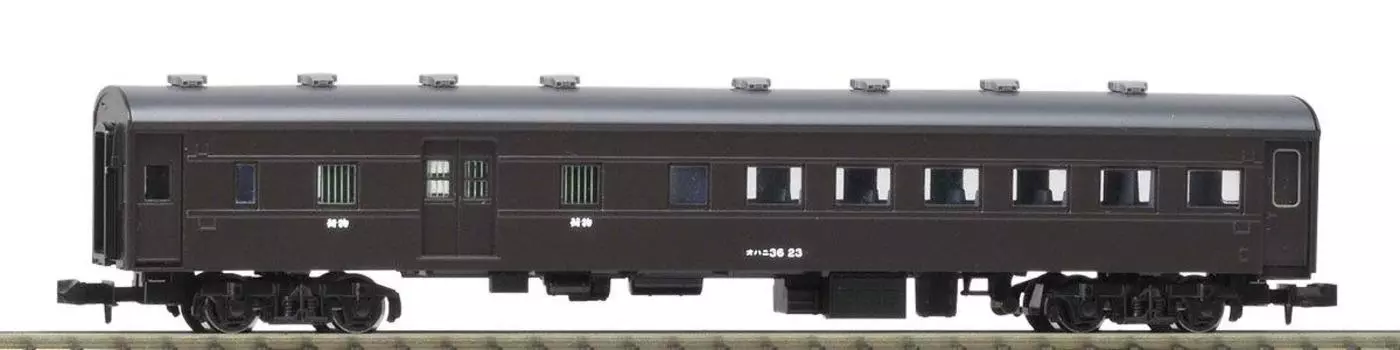 TOMIX N Gauge Ohani 36 Brown 9509 Железнодорожная модель пассажирского вагона