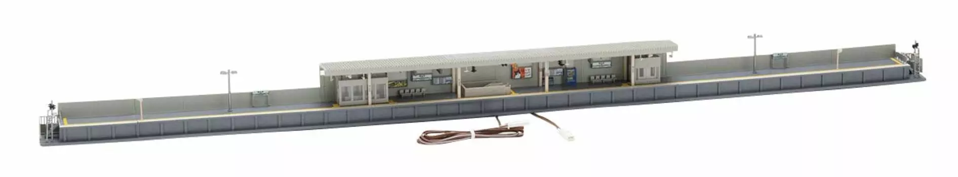 TOMIX N gauge opposing home set urban type with lighting 4285 diorama supplies
