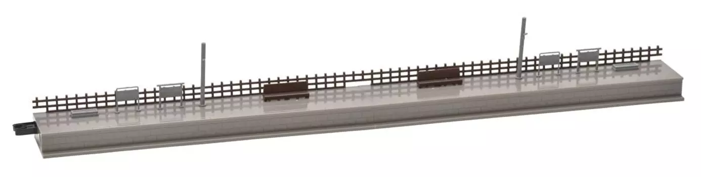 TOMIX N Gauge Opposing Platform Local Type Extension Part 4253 Diorama Supplies