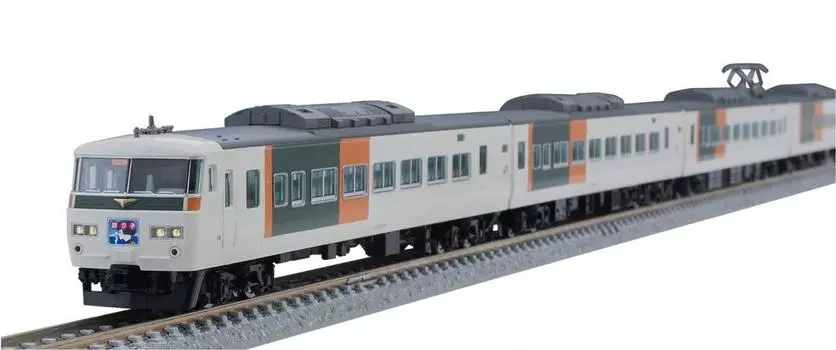 TOMIX N Gauge Series Limited Express Train Skirt Set 7 Cars 98398 Железнодорожная модель поезда 185-200 Dancer/Новая краска/Усиленный