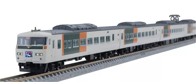 TOMIX N Gauge Series Limited Express Train Skirt Set 7 Cars 98398 Железнодорожная модель поезда 185-200 Dancer/Новая краска/Усиленный