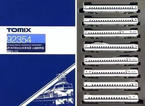 TOMIX N Gauge Series Tokaido Sanyo Shinkansen Дополнительный набор C 92354 Железнодорожная модель поезда N700-3000 5-вагонный