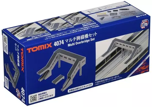 TOMIX N gauge set 4074 diorama supplies multi-overpass