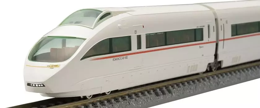 TOMIX N Gauge Special Product Odakyu Romance Car 50000 Type VSE Last Set 97946 Модель Железнодорожного Поезда (VSE-запуск)