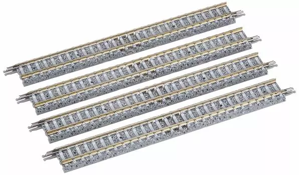 TOMIX N Gauge Straight PC Rail F Set of 4 1011 Railway Model Supplies S140-PC