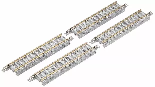 TOMIX N Gauge Straight PC Rail S70-PC F Set of 4 1014 Railway Model Supplies