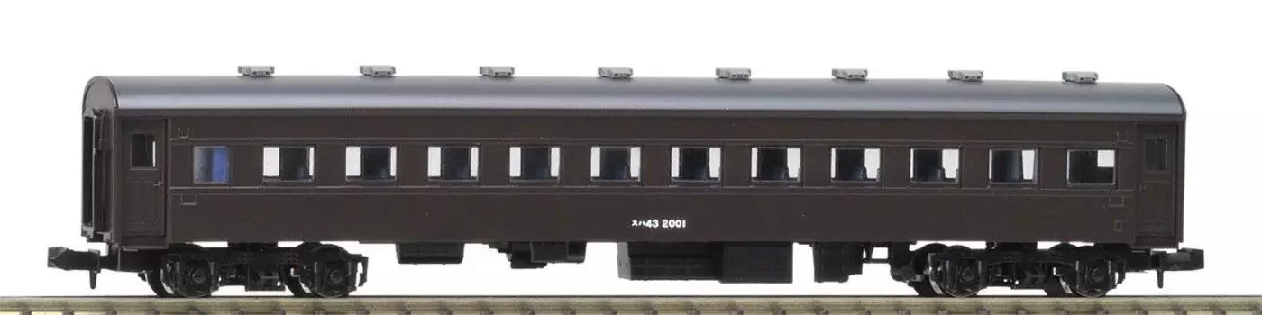 TOMIX N Gauge Suha43 Brown 9506 Железнодорожная модель пассажирского вагона