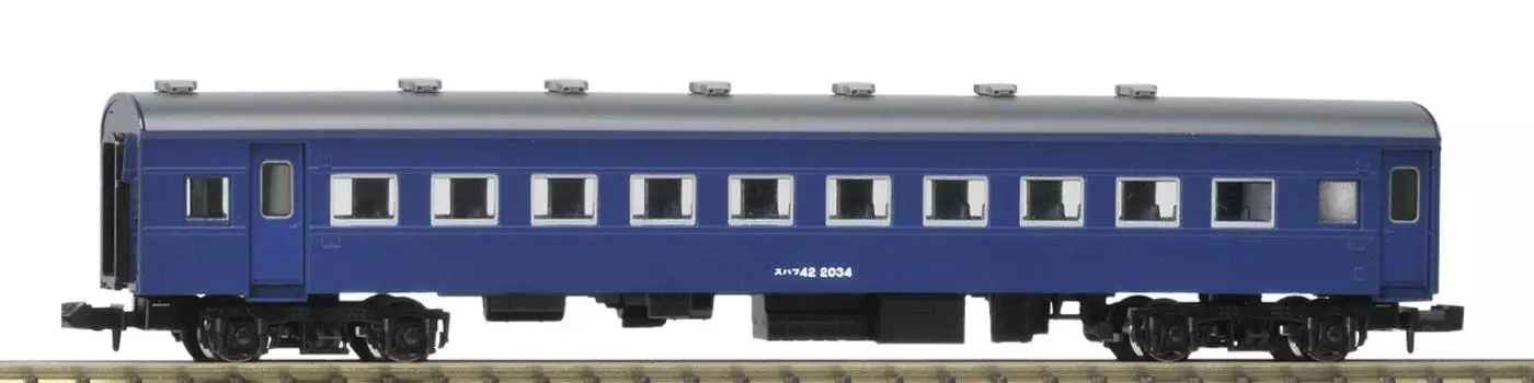 TOMIX N Gauge Suhafu 42 Алюминиевый пояс Синий 9511 Железнодорожная модель пассажирского вагона