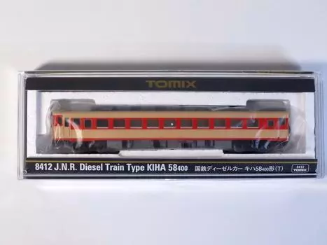 TOMIX N Gauge T 8412 Железнодорожная модель дизельного вагона Kiha58-400