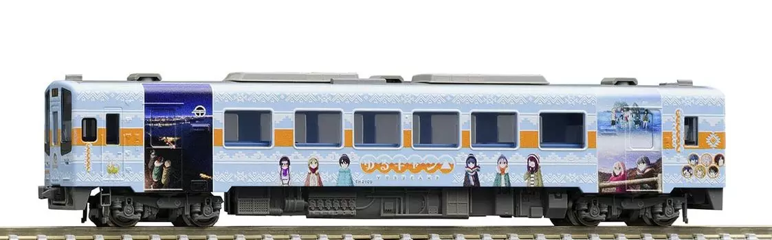 TOMIX N Gauge Tenryu Hamanako Railway TH2100 Type TH2109 Car x Tenhama Line Wrapping Train 8609 Модель железнодорожной дизельной тележки ``Yuru Camp