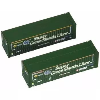 TOMIX N Gauge U48A-38000 Тип Контейнер Nippon Express Super Green Shuttle Liner 2 шт. 3156 Принадлежности для моделей железных дорог