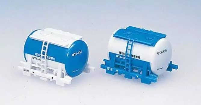 TOMIX N Gauge UT-1 Tank Container 2 Pieces Two Tone Color 3114 Railway Model Supplies