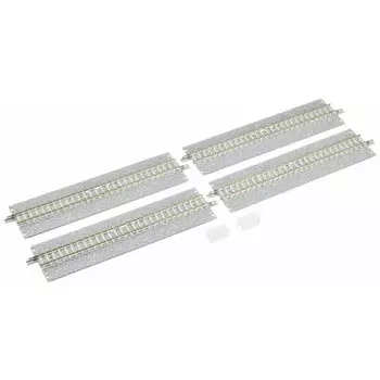 TOMIX N Gauge Wide PC Rail S140-WP F Set of 4 1761 Railway Model Supplies