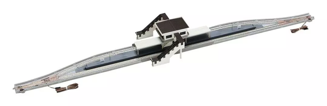 TOMIX N Gauge Wide Rail Side Track Station Set II Rail Pattern CB 91015 Железнодорожные принадлежности для моделей
