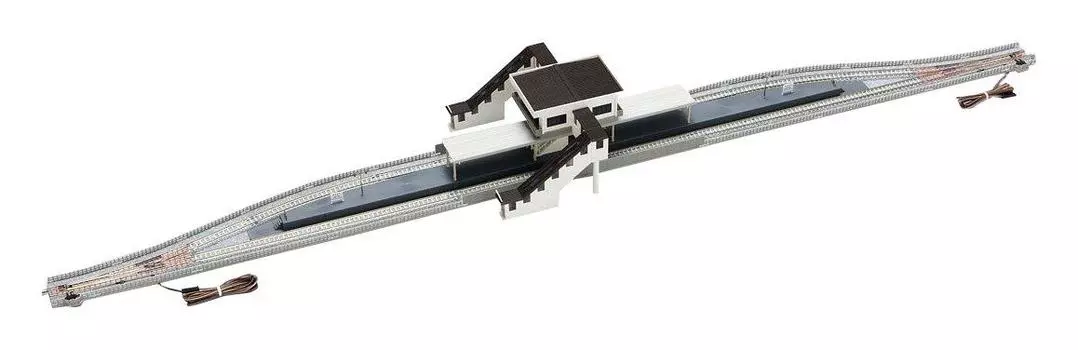 TOMIX N Gauge Wide Rail Side Track Station Set II Rail Pattern CB 91015 Железнодорожные принадлежности для моделей