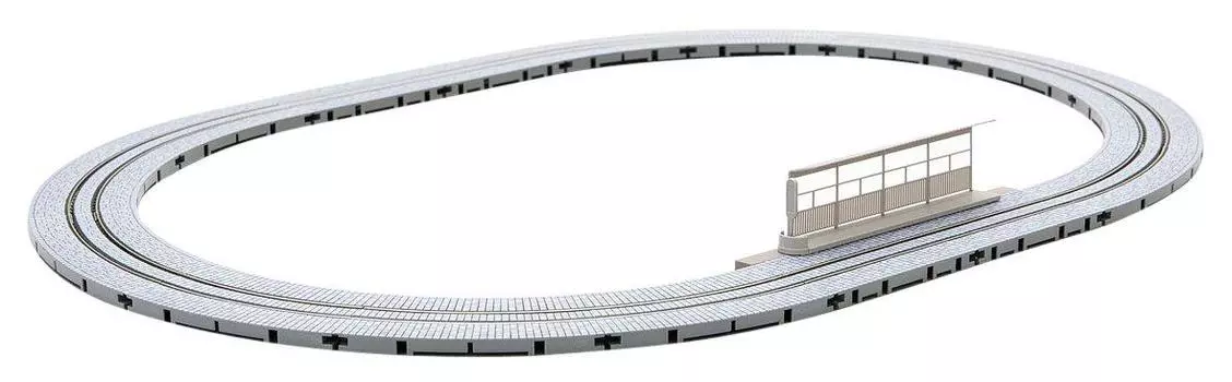 TOMIX N Gauge Wide Tram Mini Rail Set Basic Set Rail Pattern Cobblestone 91084 Набор для моделирования железнодорожных рельс MA-WT