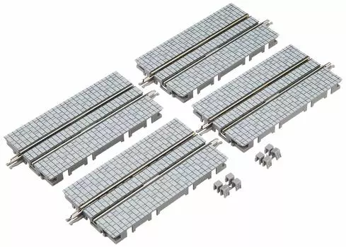 TOMIX N Gauge Wide Tram Rail F Cobblestone Набор из 4 шт. 1794 Принадлежности для моделей железных дорог S70-WT-S