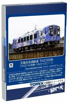TOMIX N-колеи Tenryu Hamanako Железнодорожный вагон TH2100 типа TH2114 8617 Железнодорожная модель дизельного вагона Unapipigo!