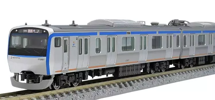 TOMIX N-колея Sagami Railway 11000 Series Базовый набор 4 вагона 98381 Модель поезда железной дороги