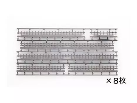 TOMIX N-образная широкая рейка ограждения F C541 S70 E широкая PR L 541 280 PX280 8 штук 3055 Принадлежности для моделей железных дорог S72.5