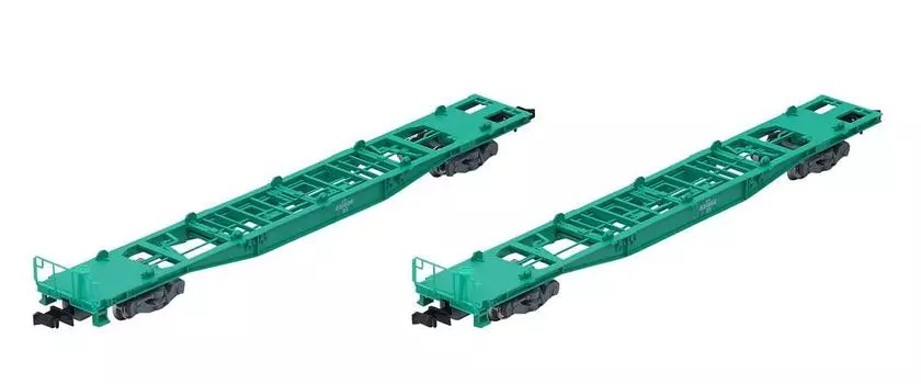 TOMIX N-образный тип Koki 250000 без комплекта 8741 железнодорожная модель грузового вагона контейнер/2-вагонный