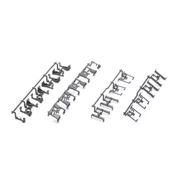 TOMIX Underfloor Parts TN Coupler for Air PipingBlack PZ6296