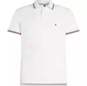 Tommy Hilfiger Tipped Slim Fit поло с короткими рукавами XL