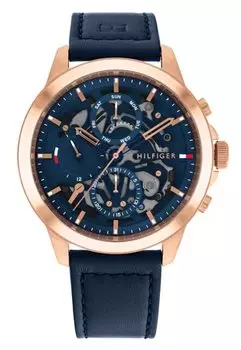Tommy Hilfiger Tommy Hilfiger 1710475 Часы с кожаным ремешком Skeleton Мужские [Товар]