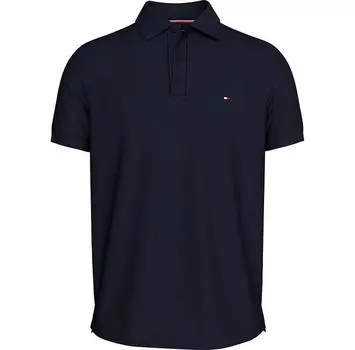 Tommy Hilfiger Waffle Regular Fit поло с короткими рукавами M