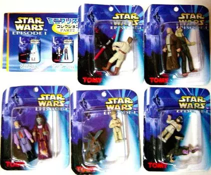 Tommy Star Wars Episode 1 Mini Blister Collection 2 Все 5 типов