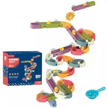 TOMMYFIELD Игрушки для ванной Игрушки-рельсы для ванной 66 шт. Возраст Детский 6+